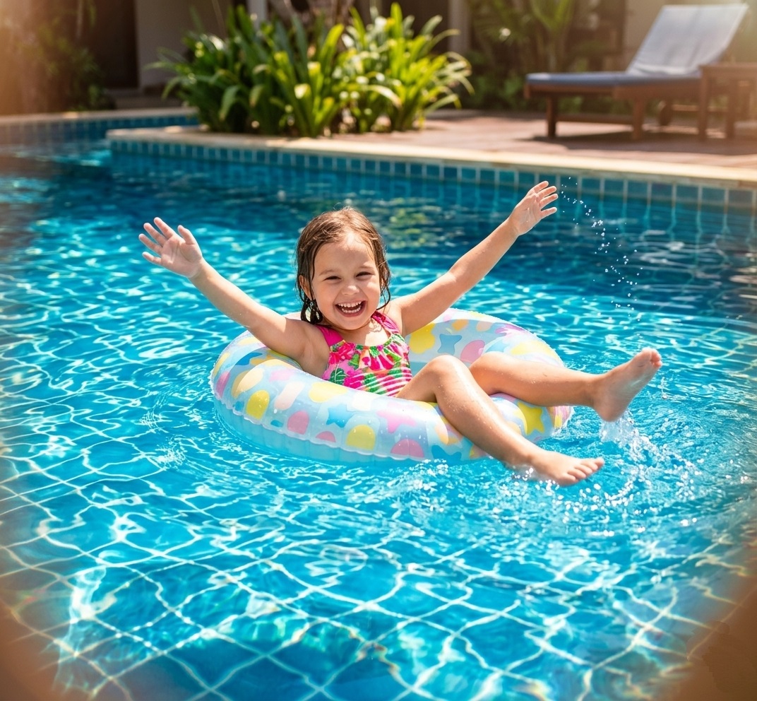 Piscina aquecida com bomba de calor Maxtemp
